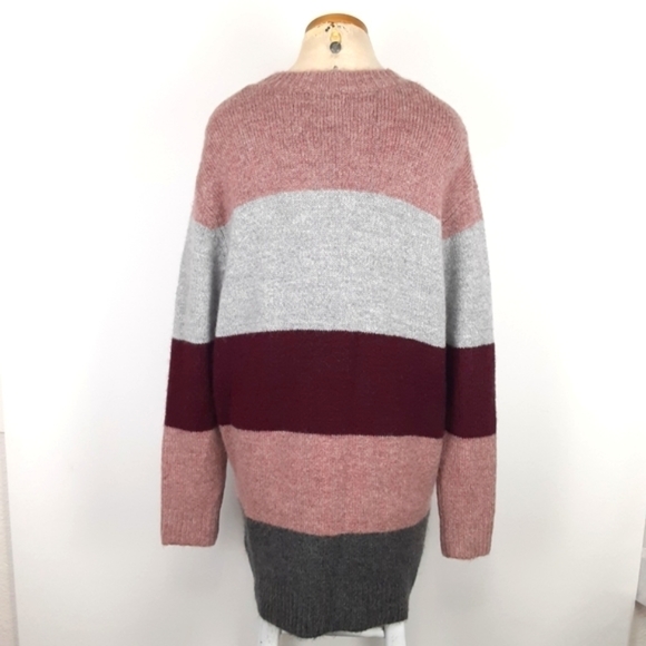 Silverflint Colorblock Tunic Sweater Size Medium - Picture 4 of 8